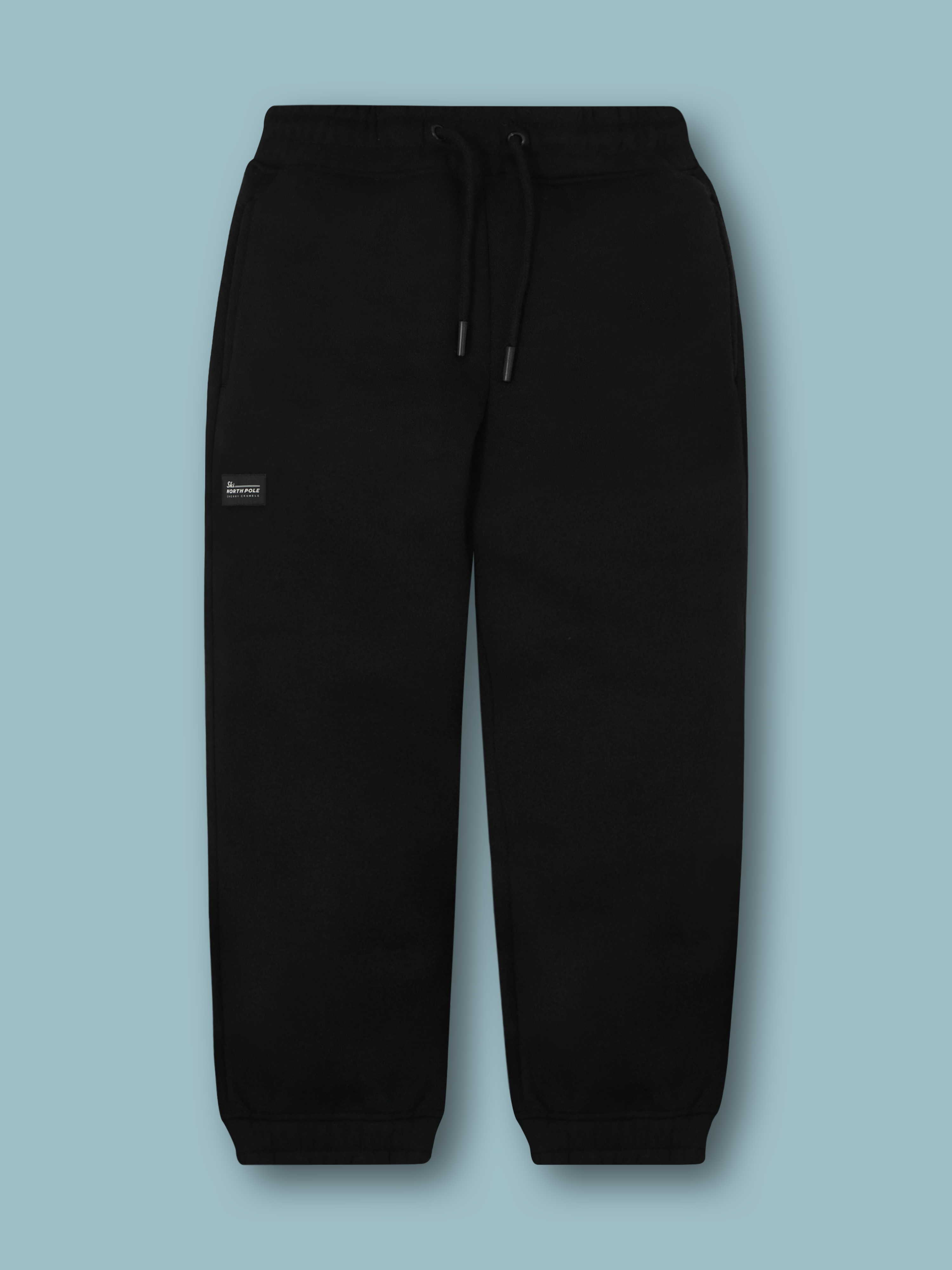 Unisex Black Cozy Hoodie Set