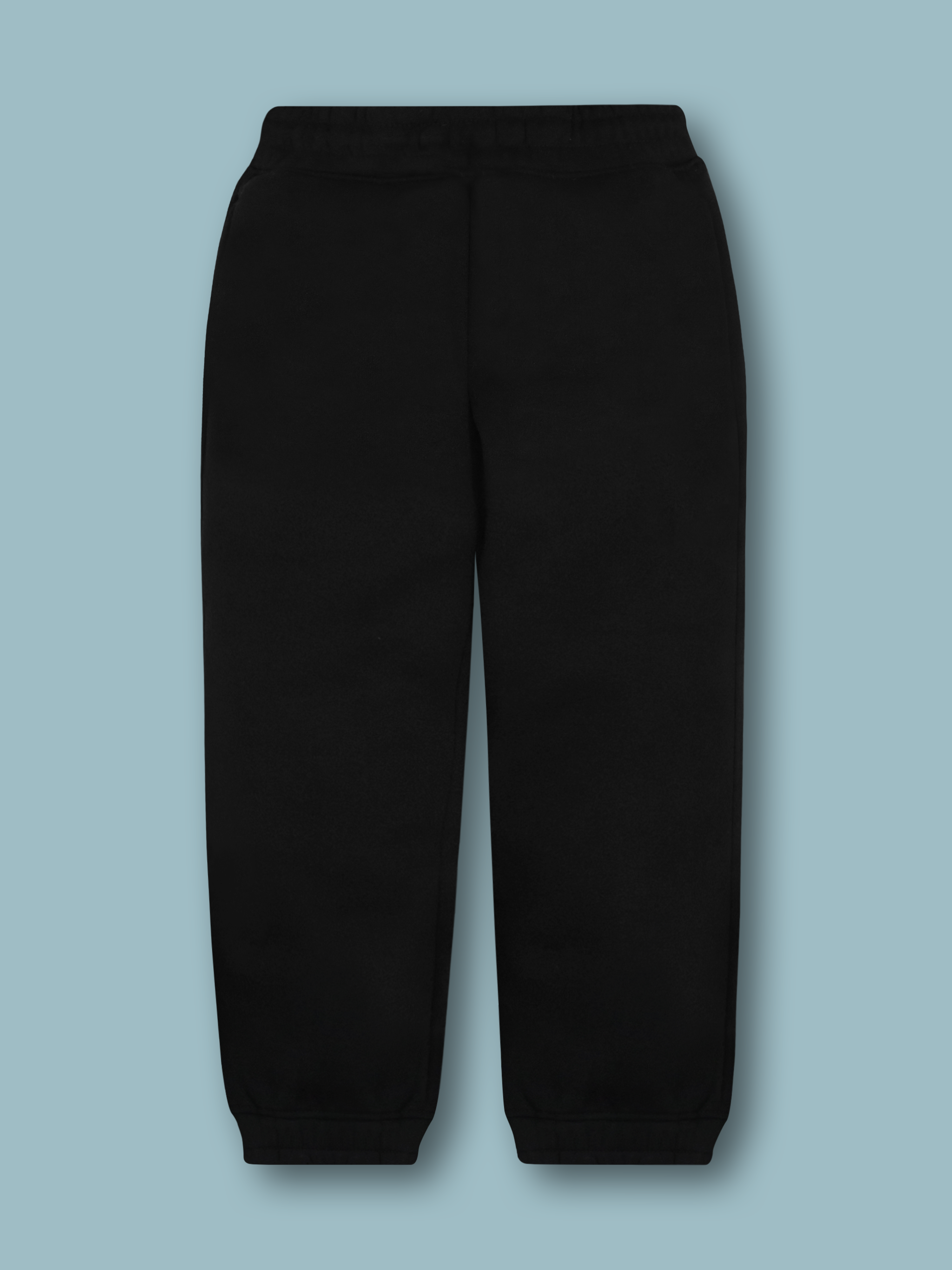 Unisex Black Cozy Hoodie Set