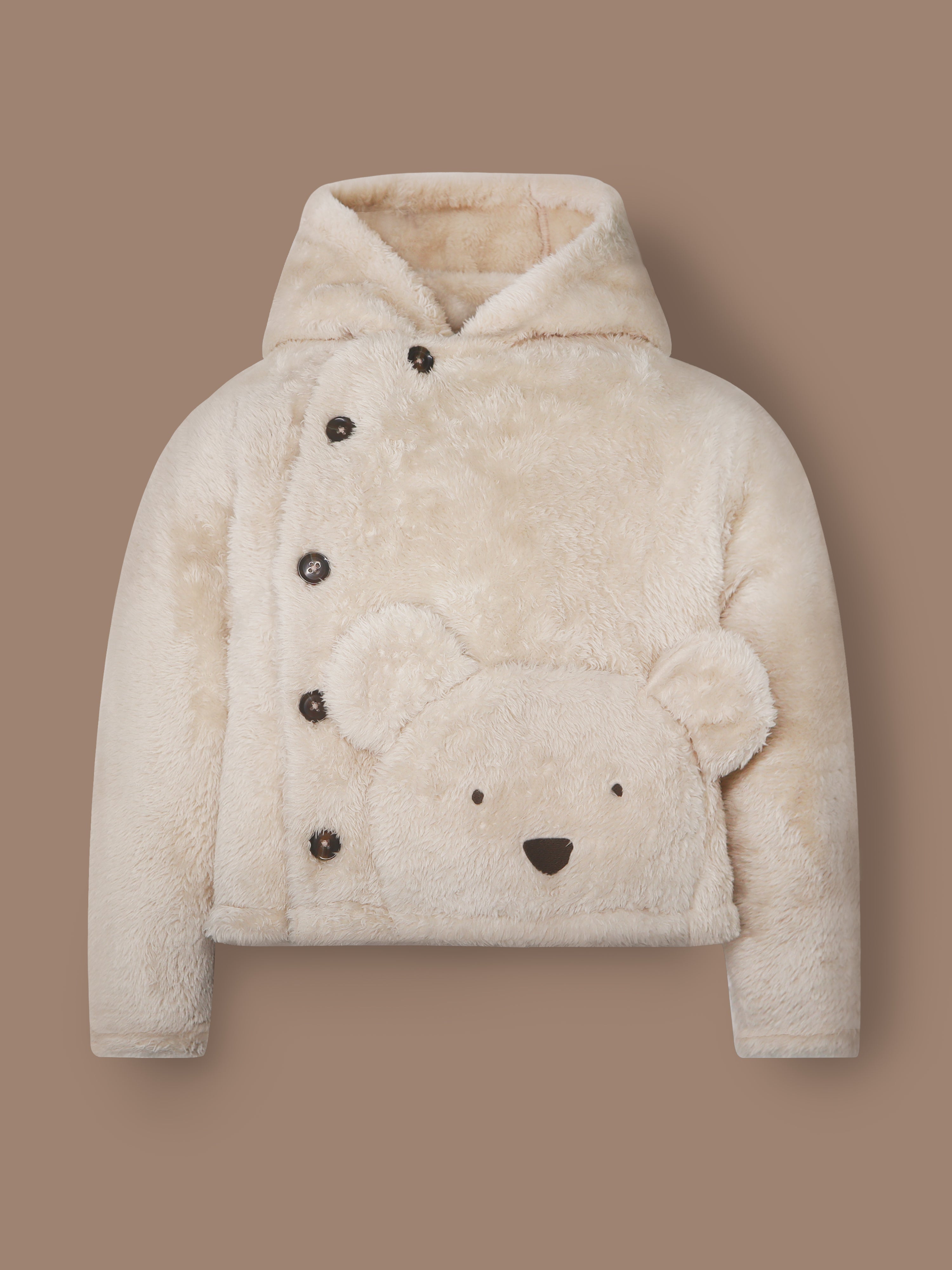 Cherry Crumble Cream Cozy-Chic Winter Sweatshirt