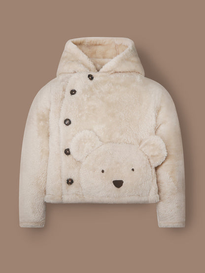 Cherry Crumble Cream Cozy-Chic Winter Sweatshirt