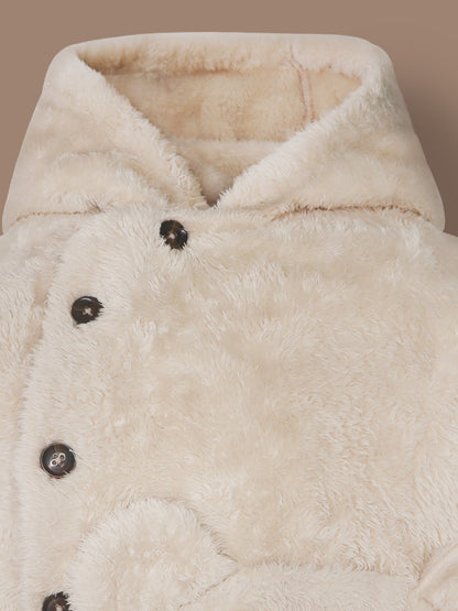 Cherry Crumble Cream Cozy-Chic Winter Sweatshirt