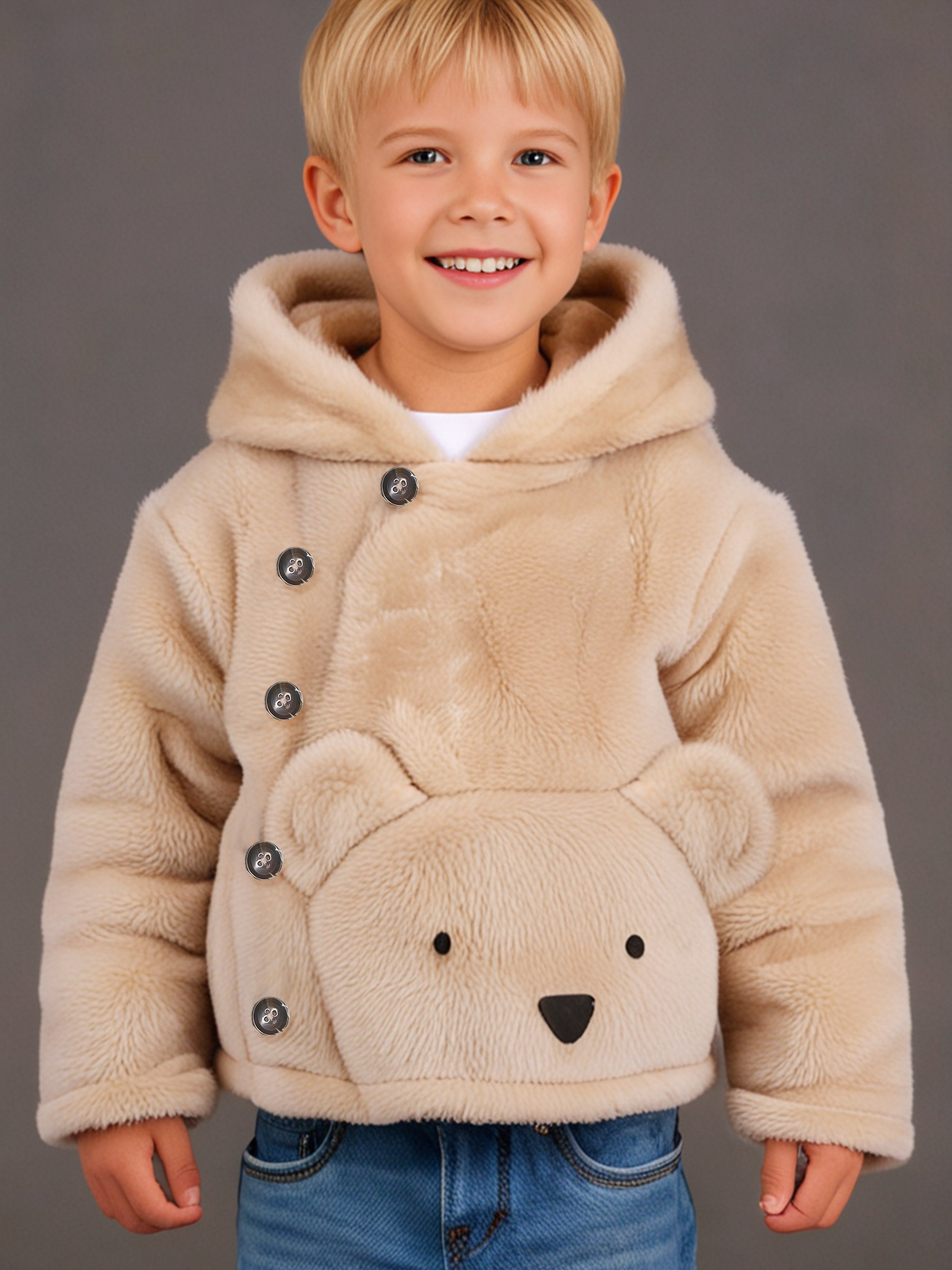 Cherry Crumble Cream Cozy-Chic Winter Sweatshirt