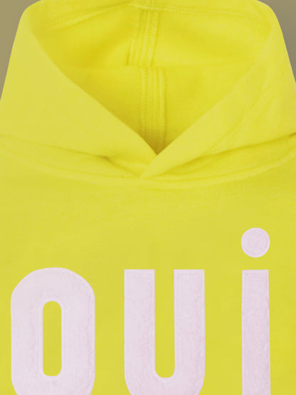 Lemon Pop Fleece Hoodie