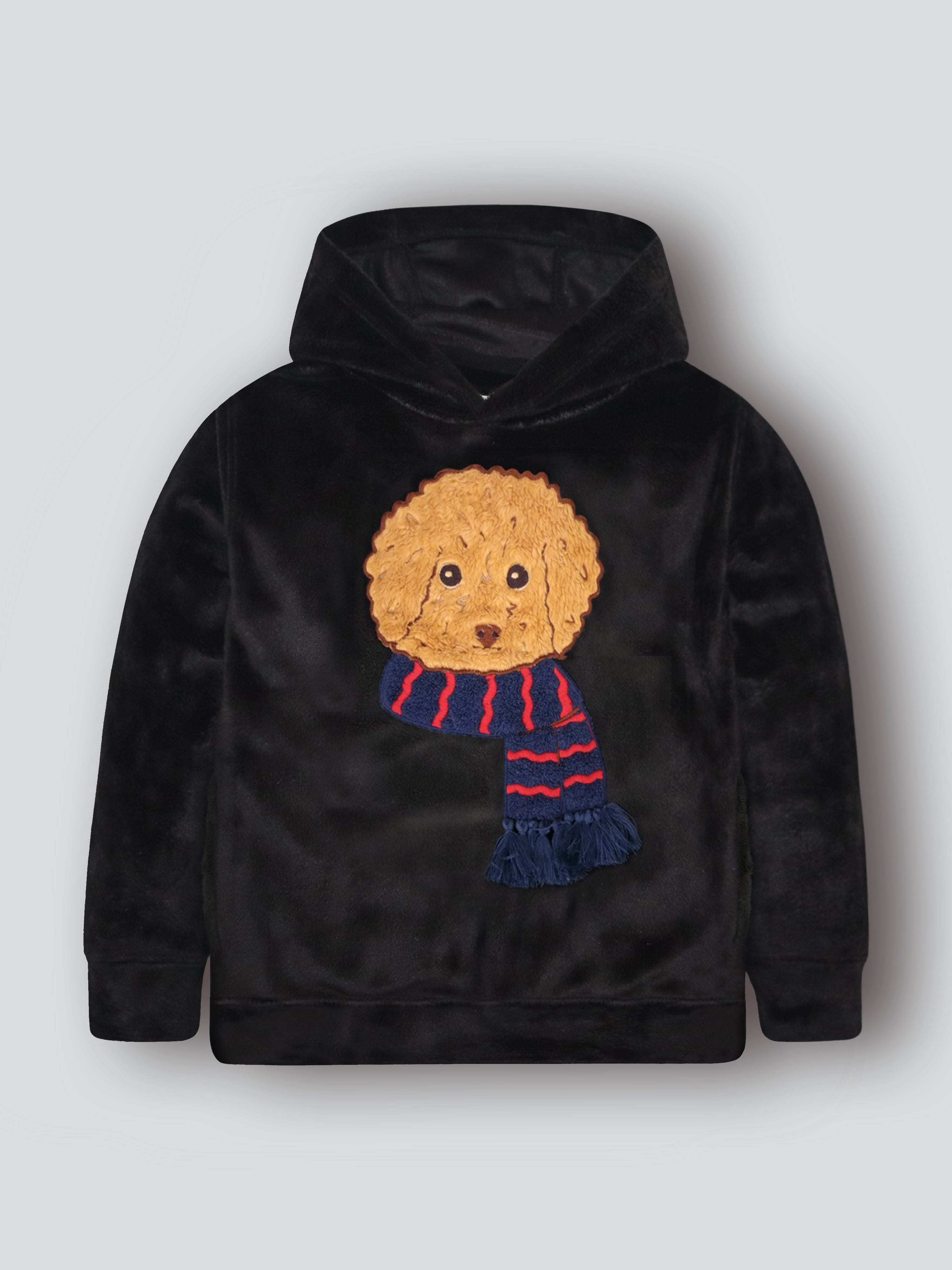 Classic Black Relaxed Fit Hoodie