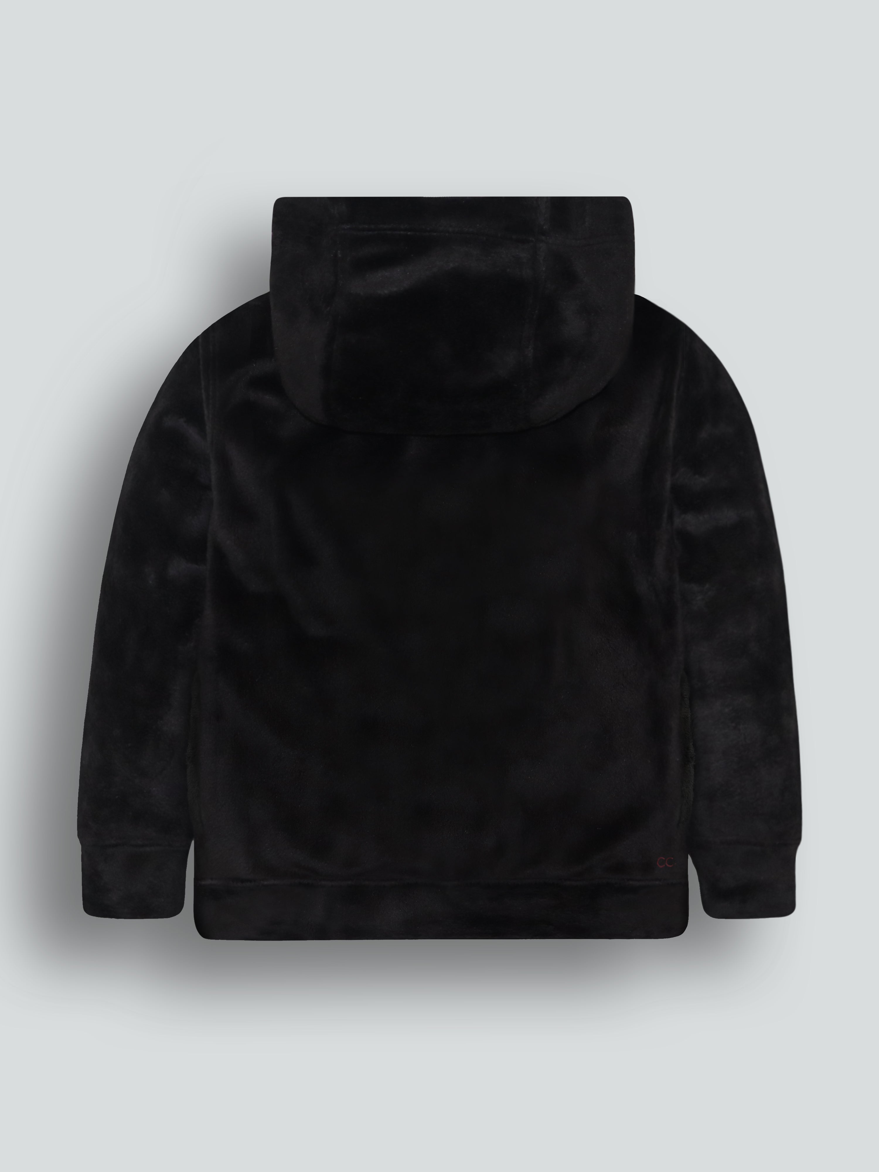 Classic Black Relaxed Fit Hoodie