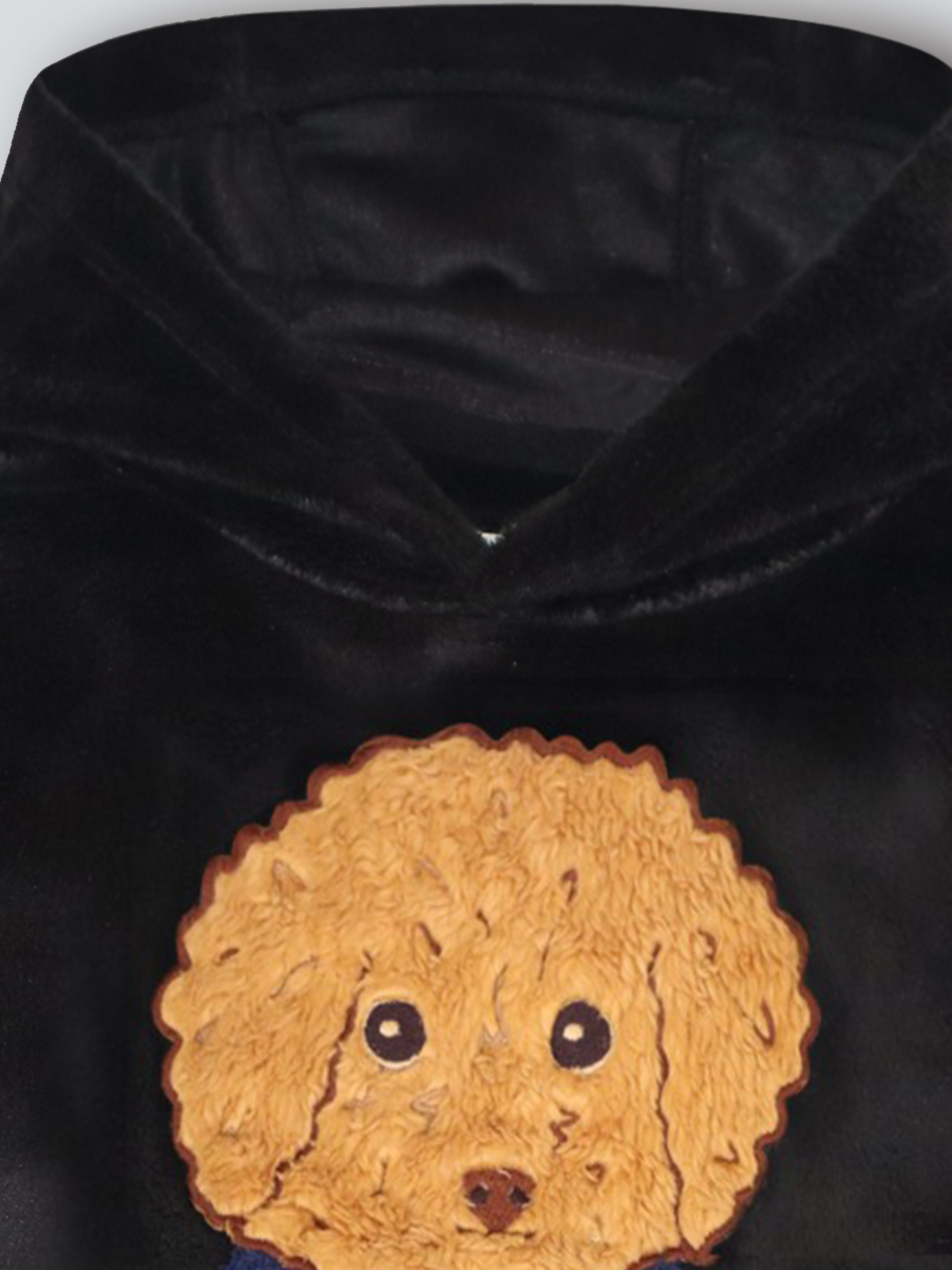 Classic Black Relaxed Fit Hoodie