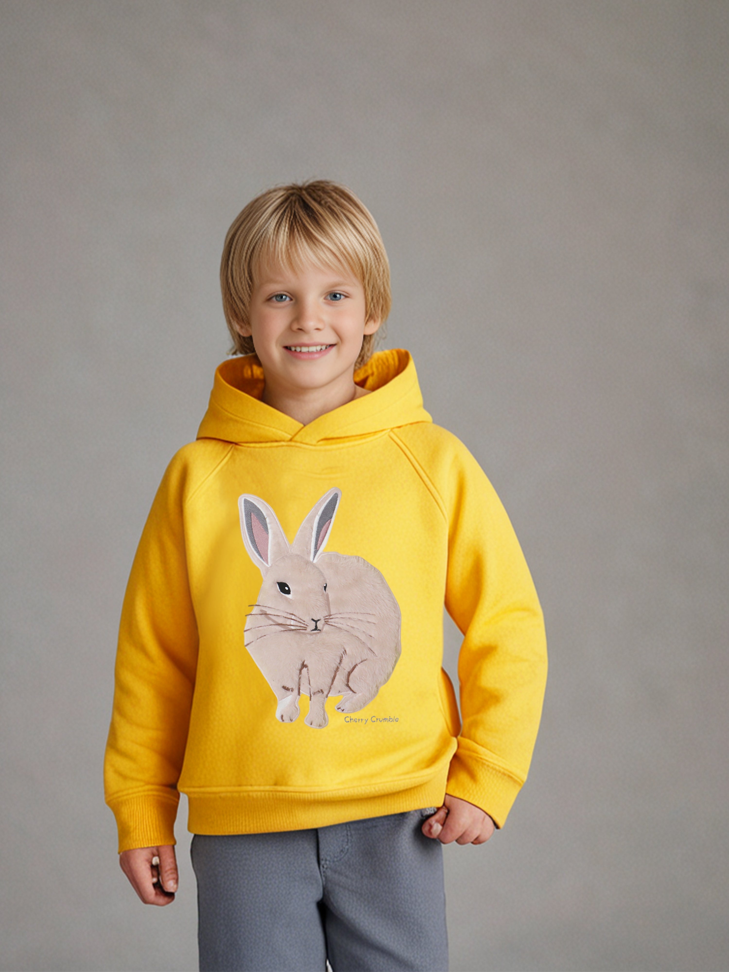 Cherry Crumble Mustard Golden Glow Hoodie