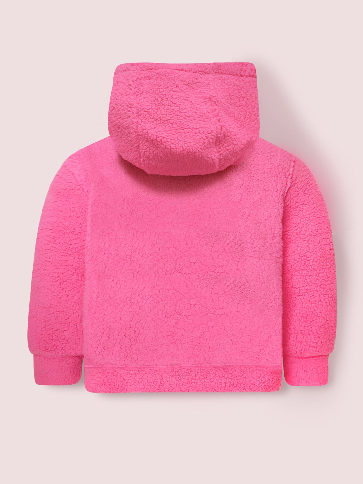 Cherry Crumble Applique Classic Pink Hoodie