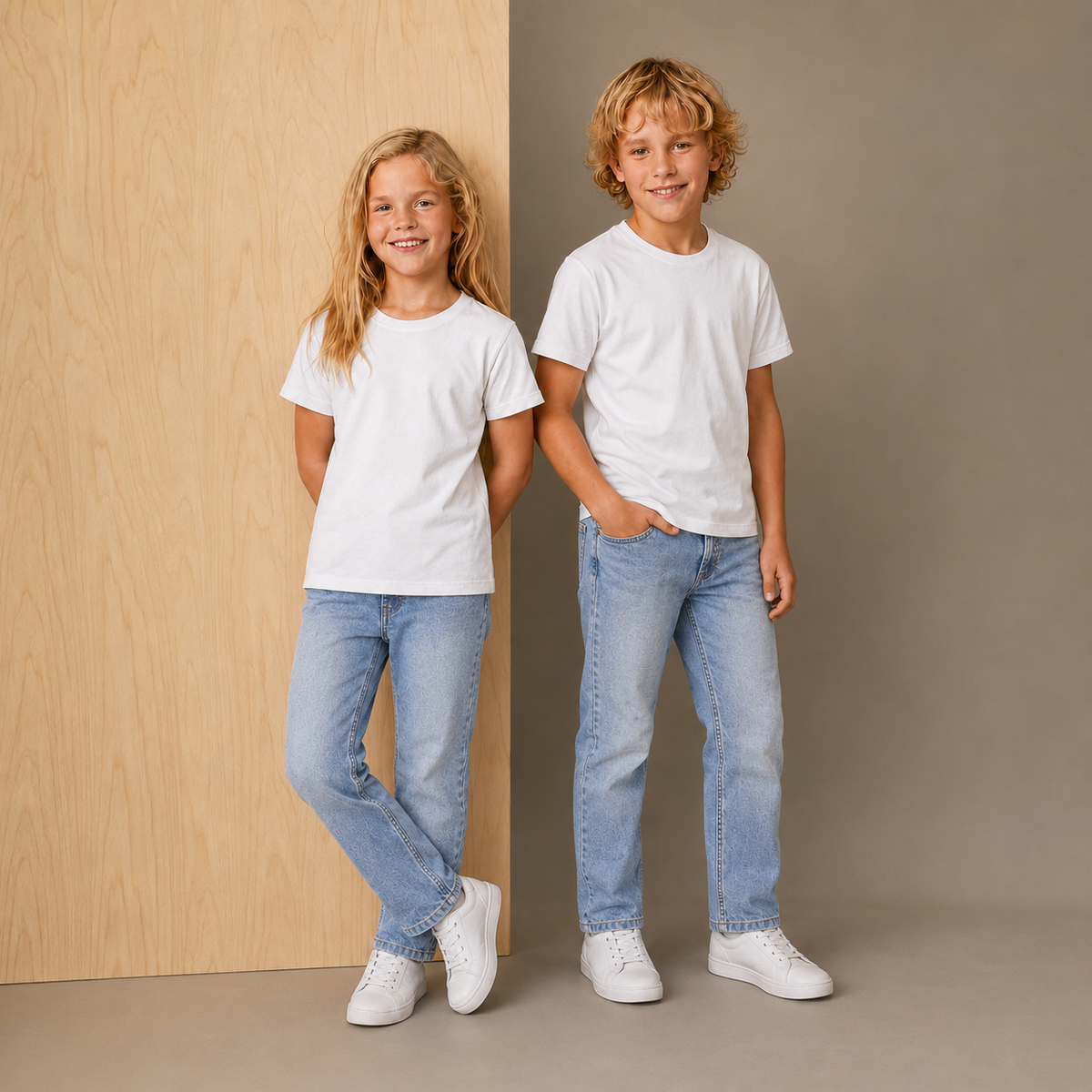 Blue Breezy-Trendy Summer Jeans