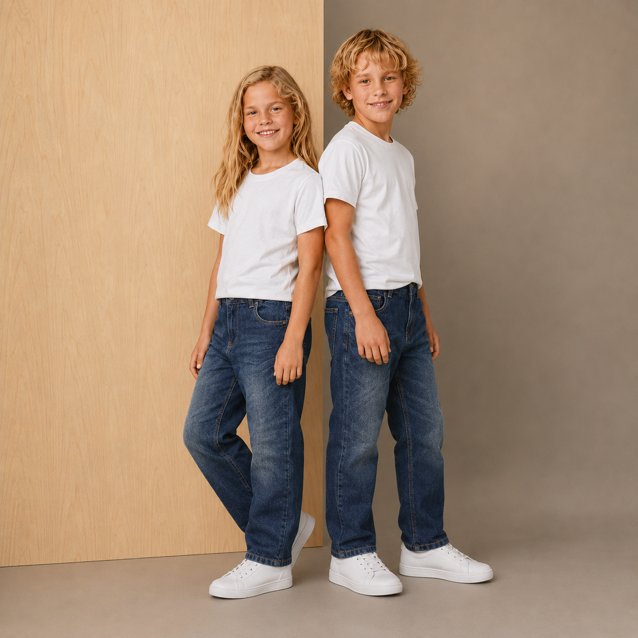 Blue Playful-Classic Summer Jeans