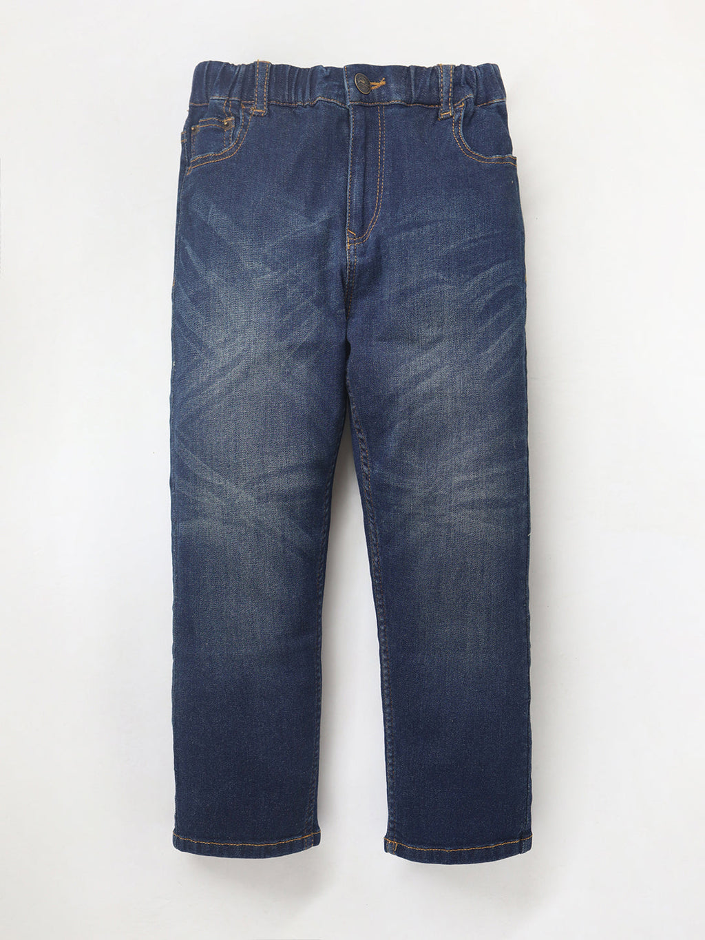 Blaue, verspielte klassische Sommerjeans