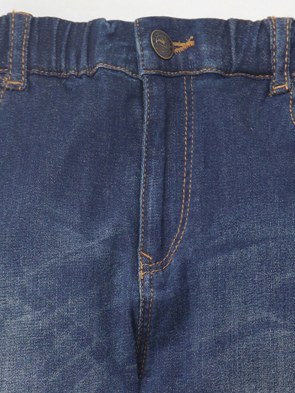 Blaue, verspielte klassische Sommerjeans