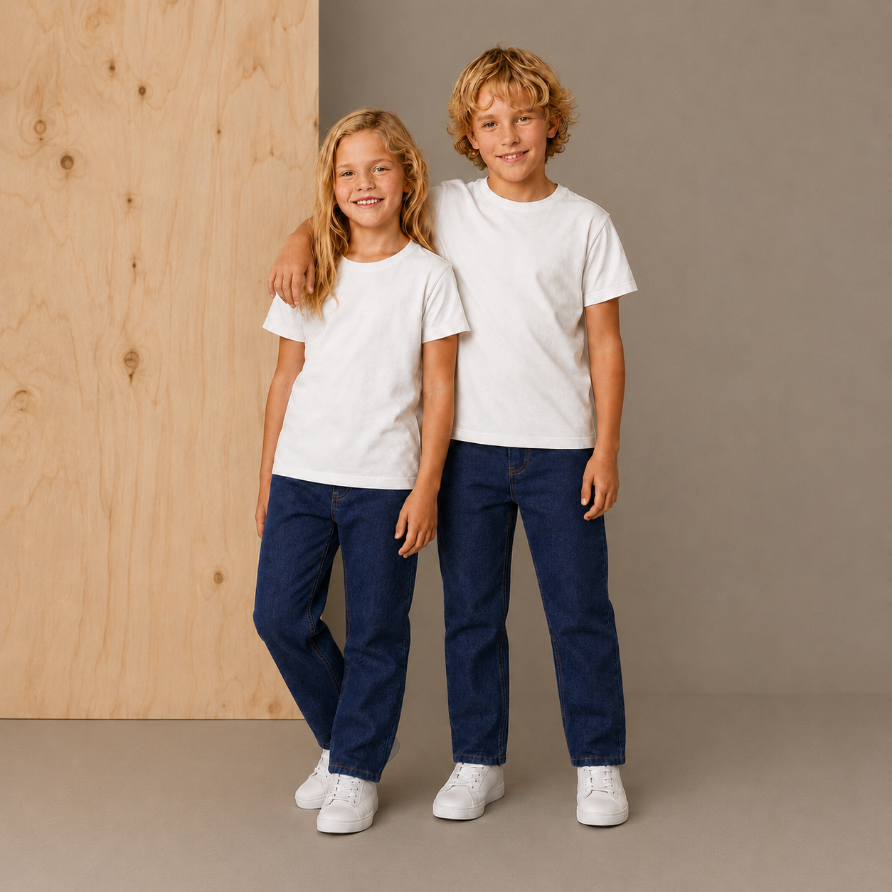 Jean Tendance Bleu Aéré