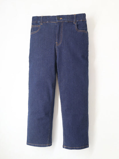 Cherry Crumble Blue Denim Denim Casual Wear Easy Fit Summer Jeans For Boys And Girls