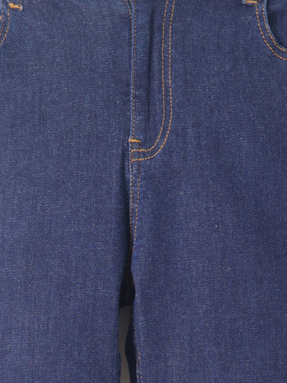 Cherry Crumble Blue Denim Denim Casual Wear Easy Fit Summer Jeans For Boys And Girls