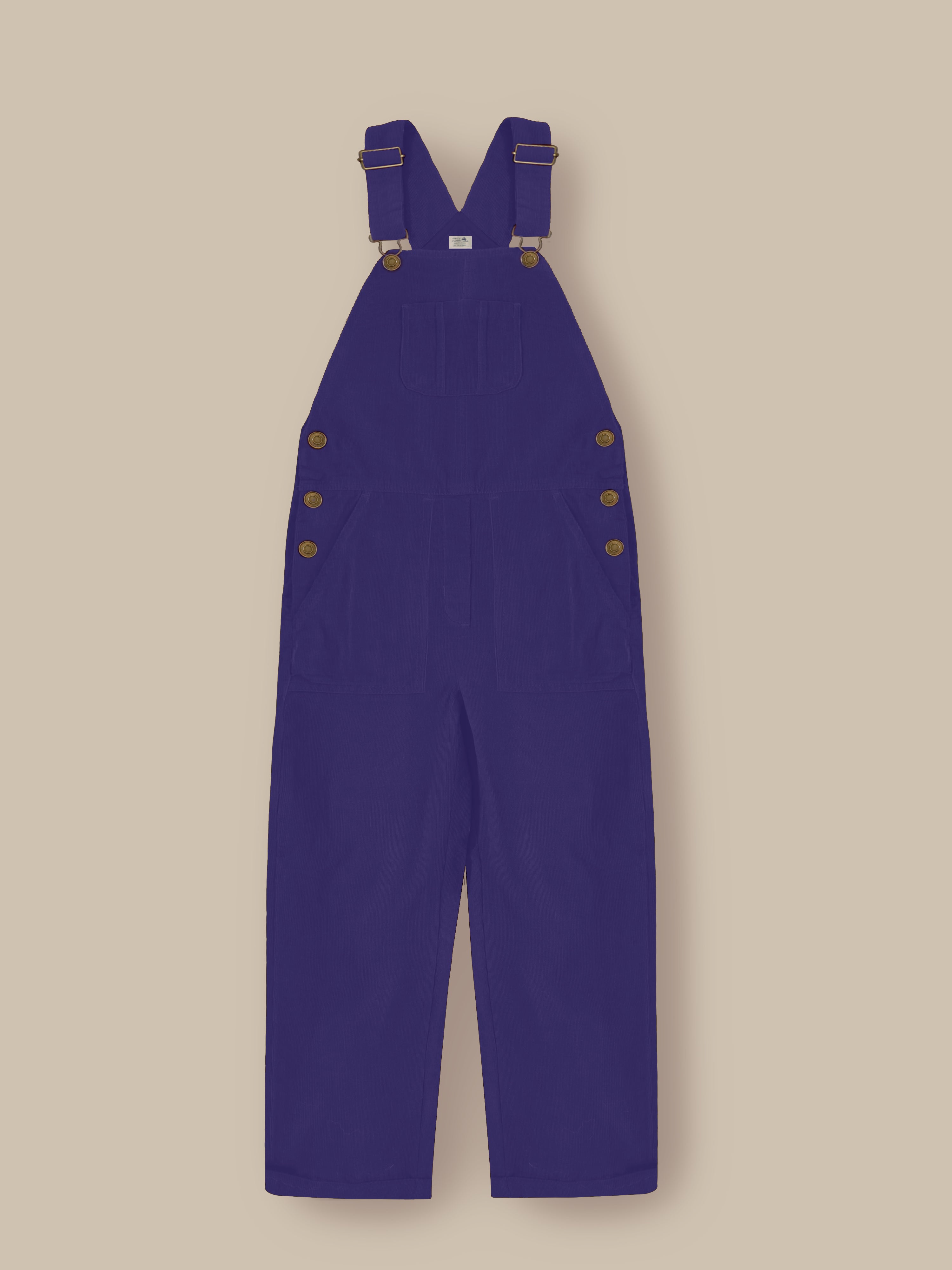 Girls Navy Blue Cotton Dungaree – Classic Summer Fit