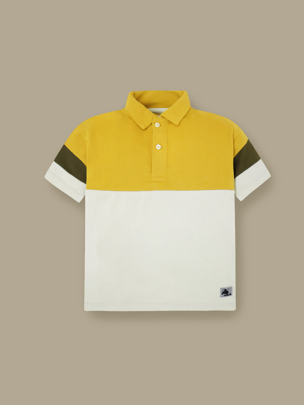 Kids Multicolor Comfort Fit Polo T-Shirt