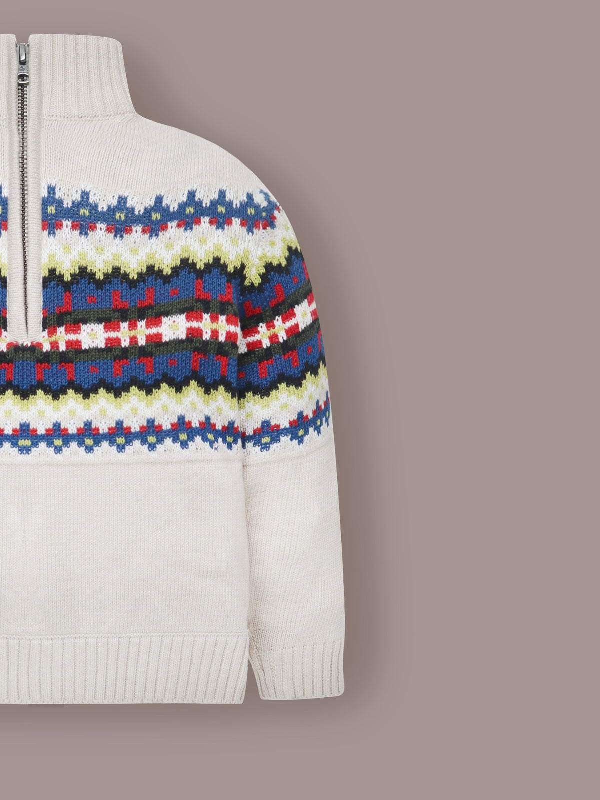 Cherry Crumble Spring Bloom Perky Multicolour Classic Sweater