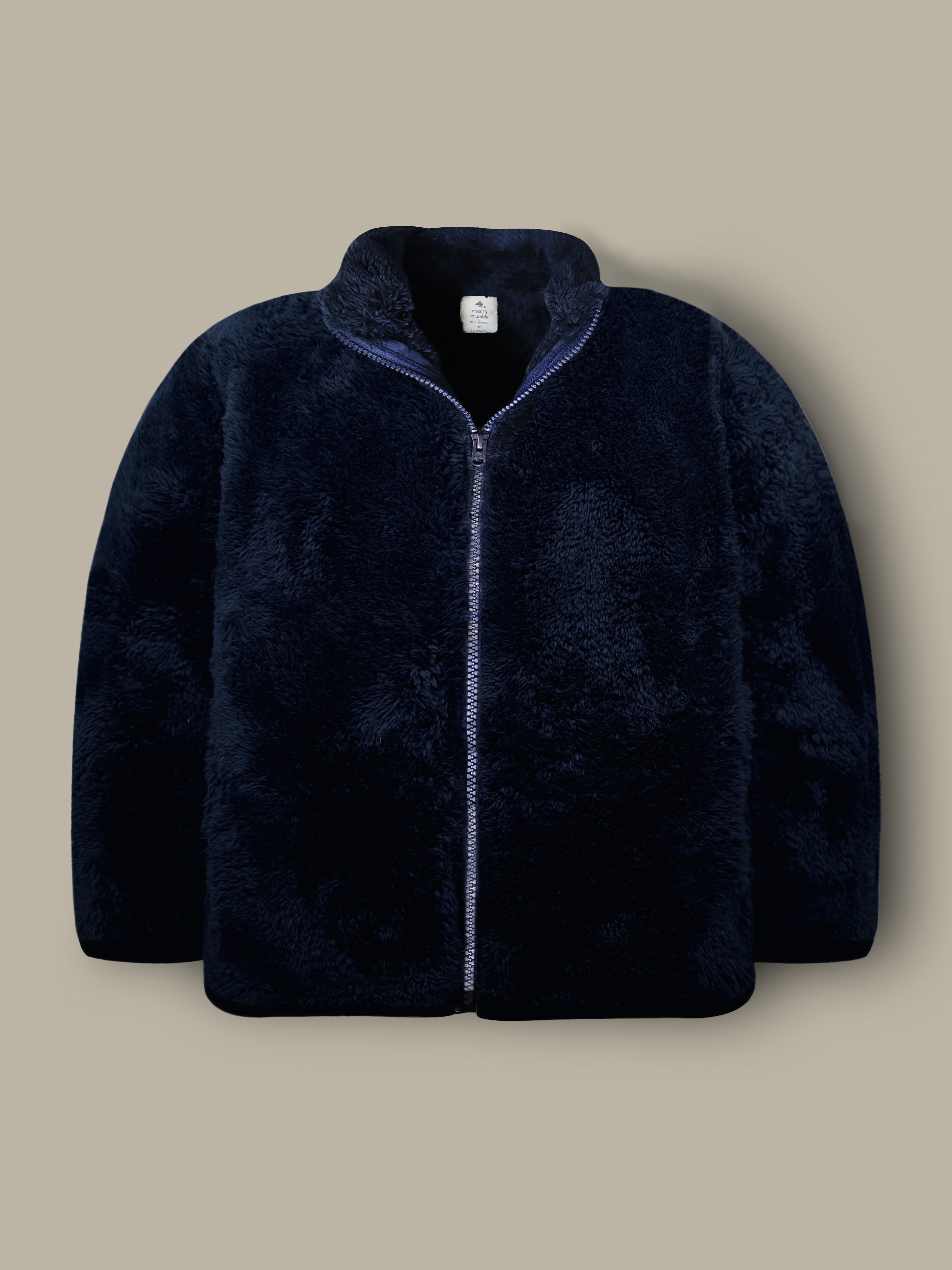 Cherry Crumble Snuggle Navy Jacket