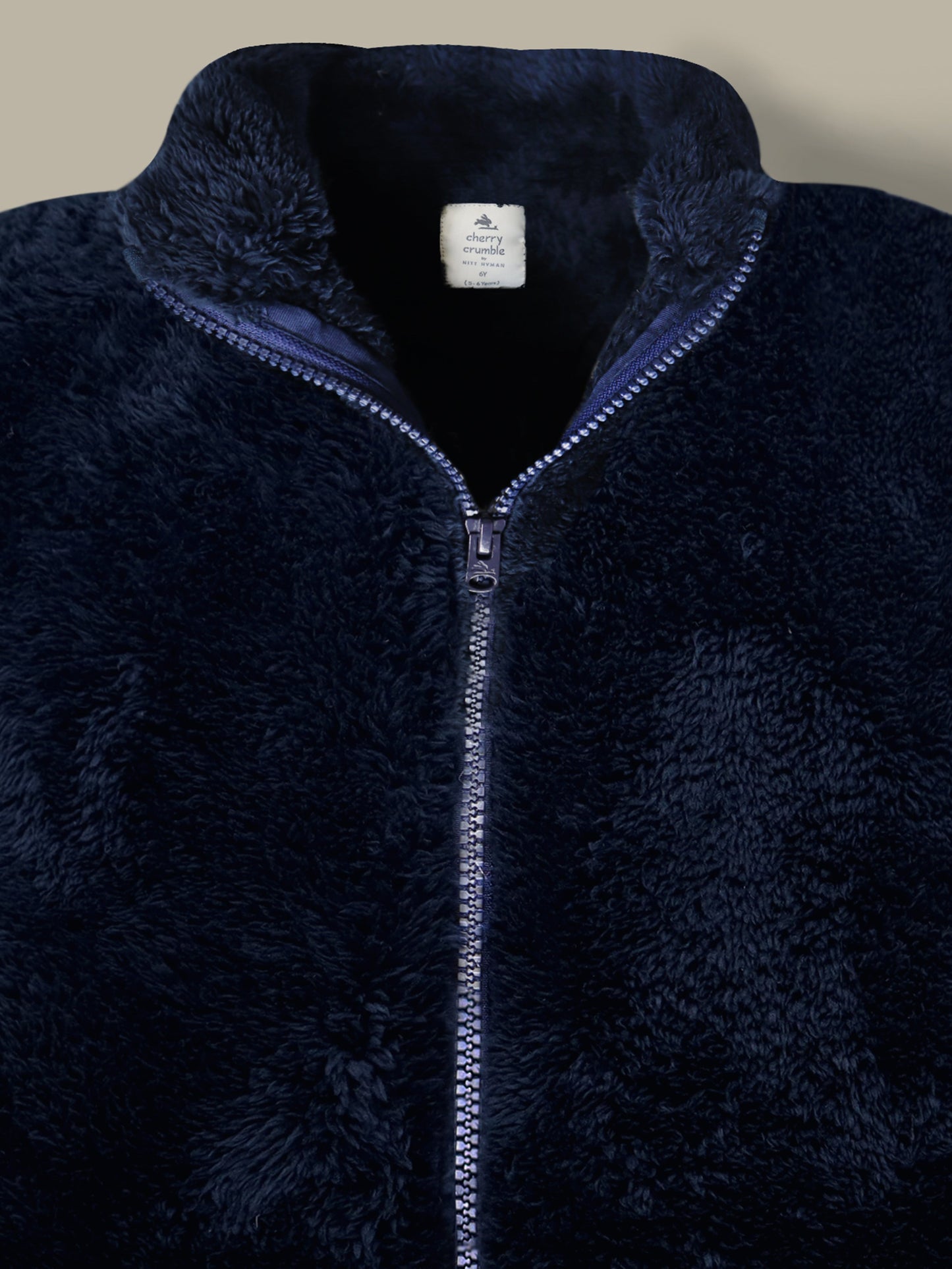 Cherry Crumble Snuggle Navy Jacket