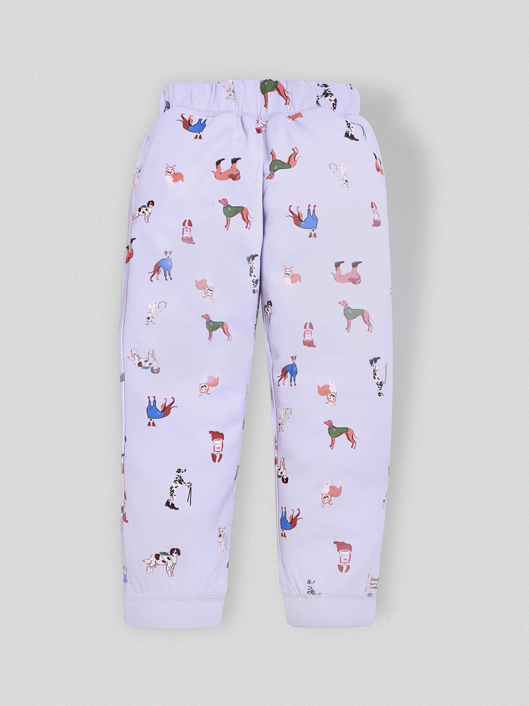 Cherry Crumble Sky Blue Printed Sweet Elegant Nightsuit