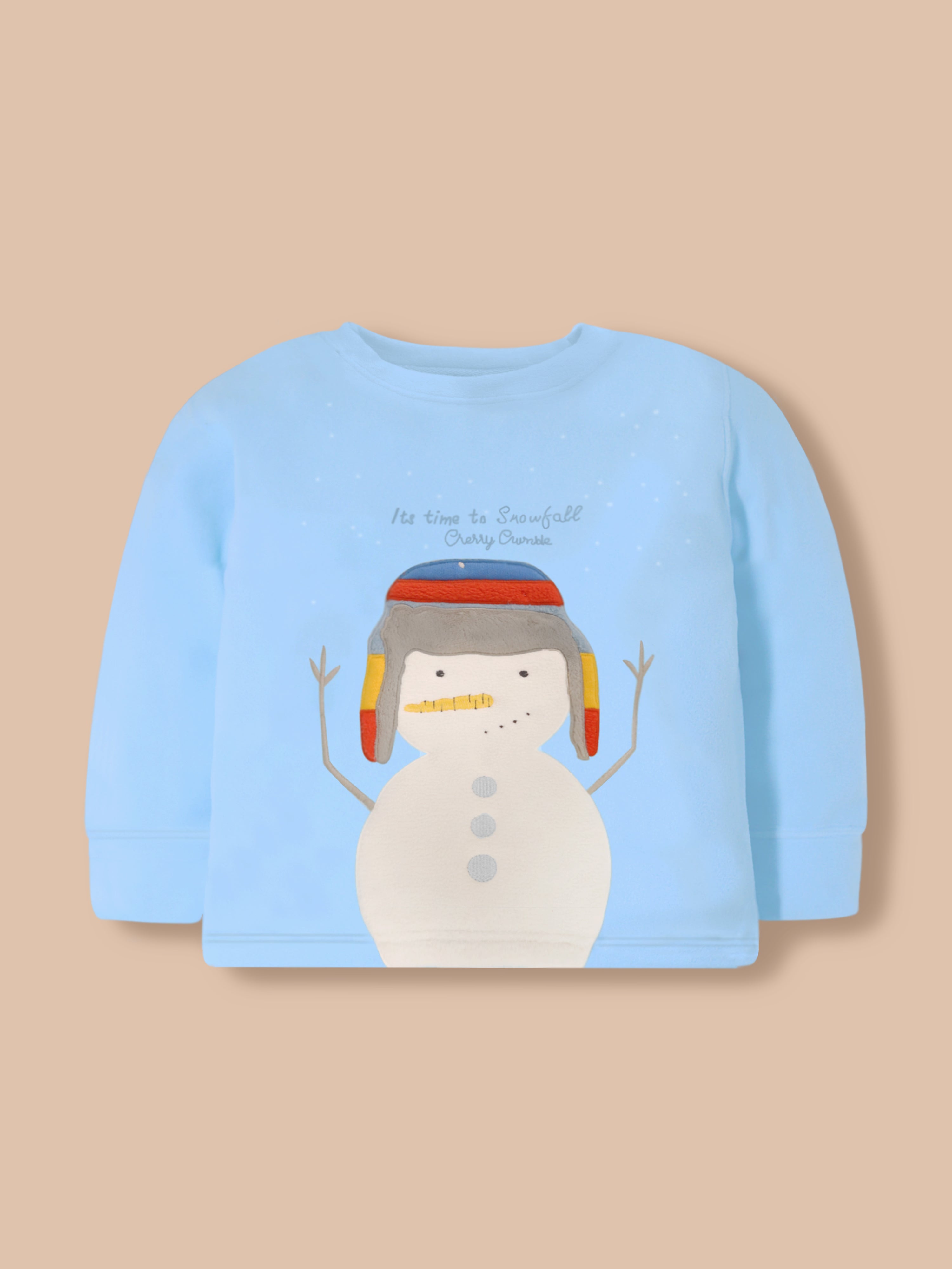 Cherry Crumble Blue Chill Nightsuit