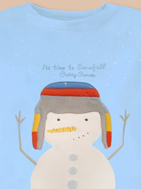 Keep your little ones cozy and stylish this winter with the Cherry Crumble Mint Solid Nightsuit. Made from polyester, this soft and breathable fabric ensures warmth without compromising on comfort.