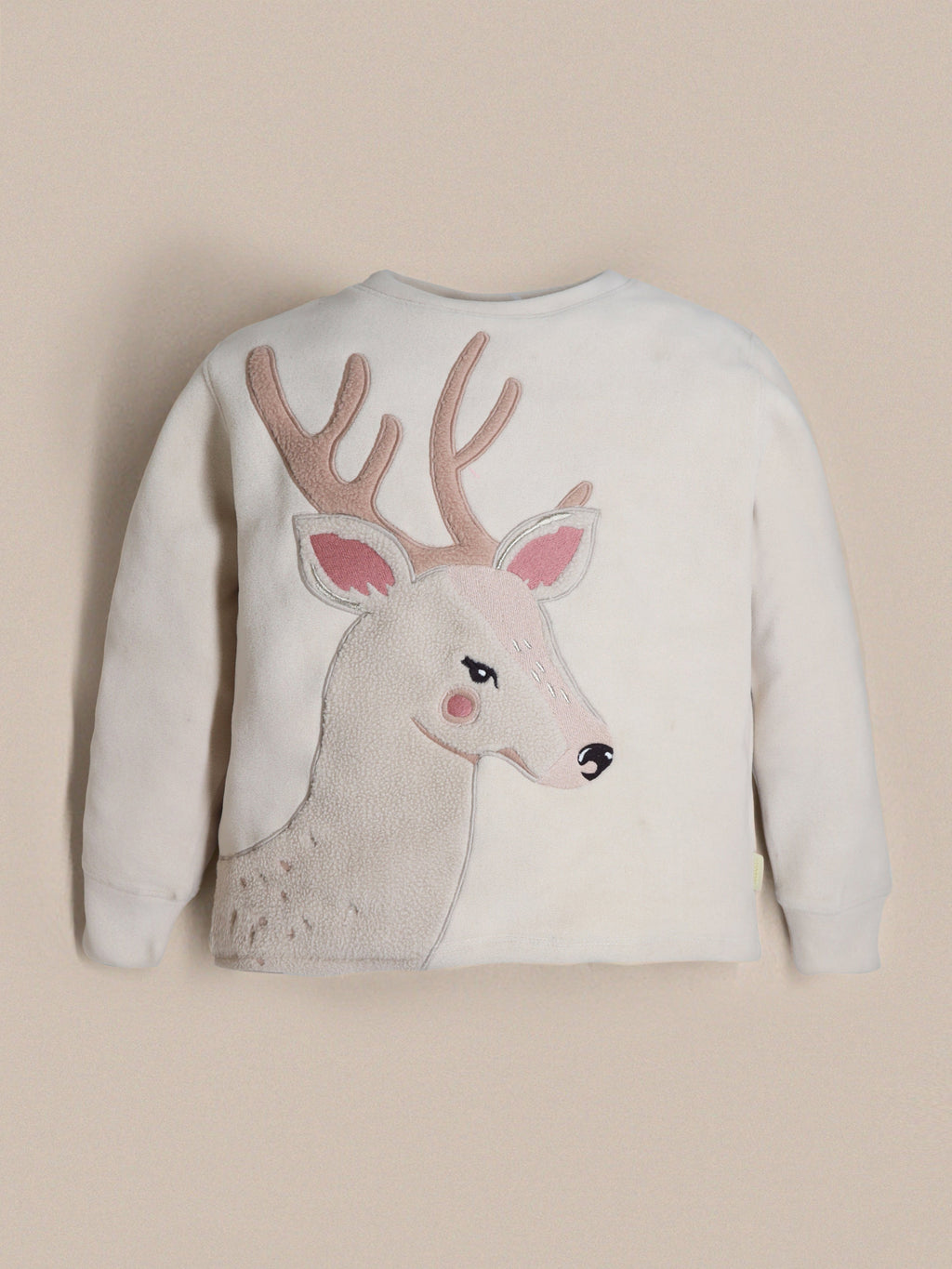 Cherry Crumble Multicolor Solid Applique Trendy Stylish Winter Nightsuit