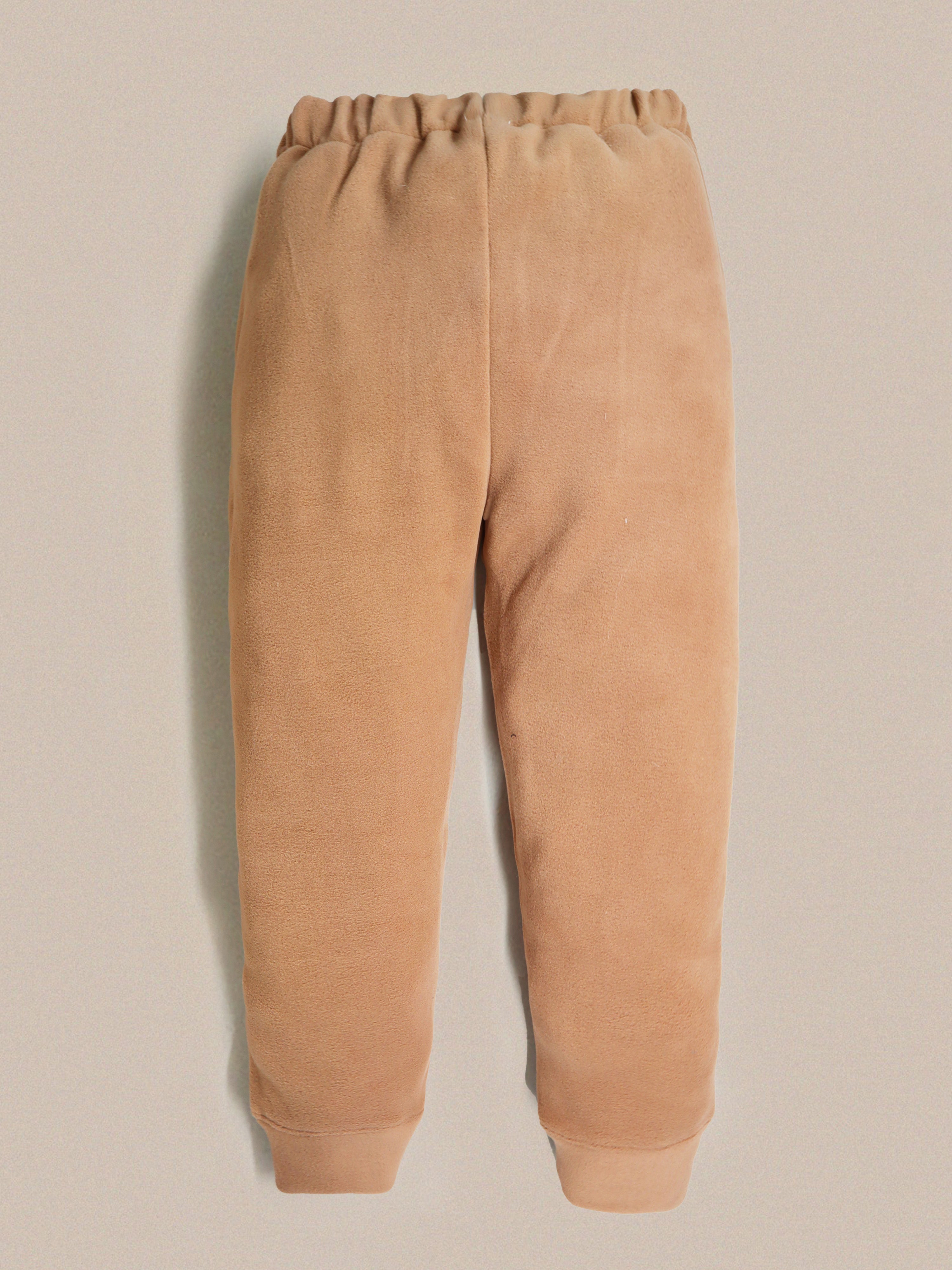 Cherry Crumble Multicolor Solid Applique Trendy Stylish Winter Nightsuit