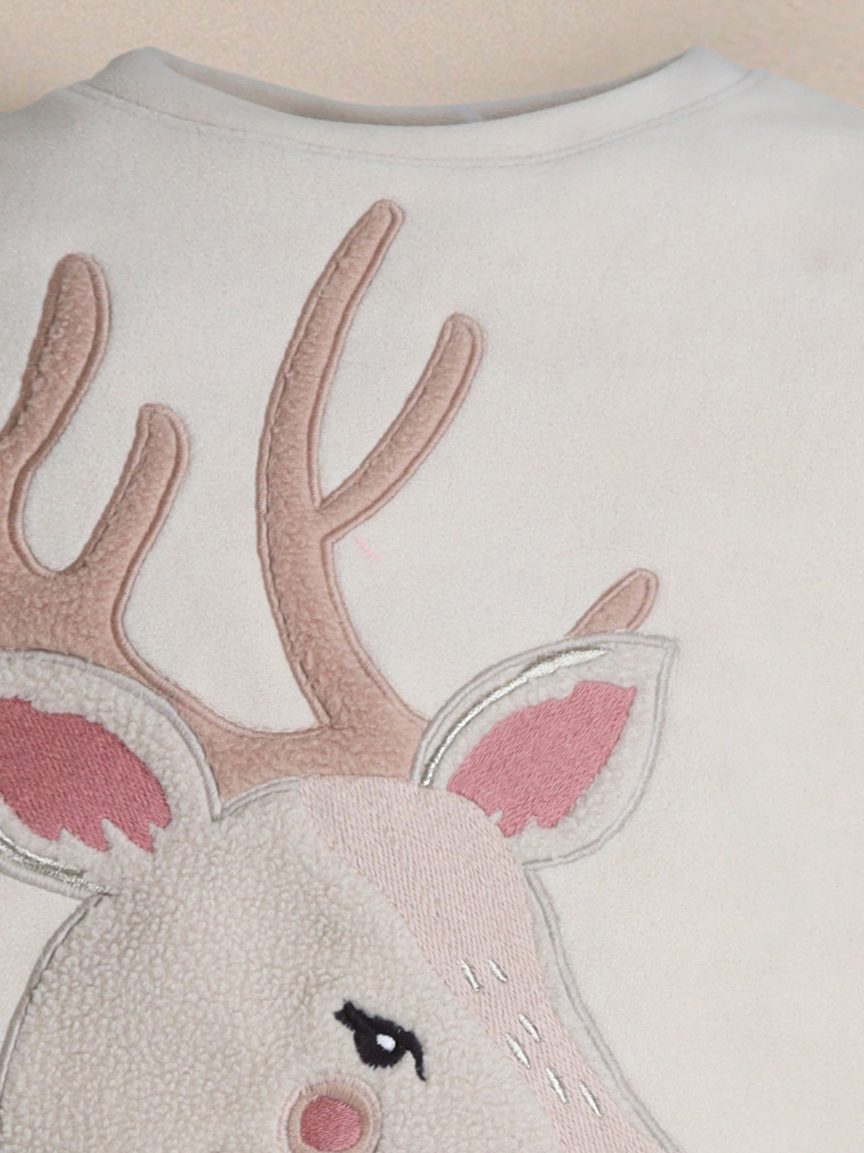 Cherry Crumble Multicolor Solid Applique Trendy Stylish Winter Nightsuit