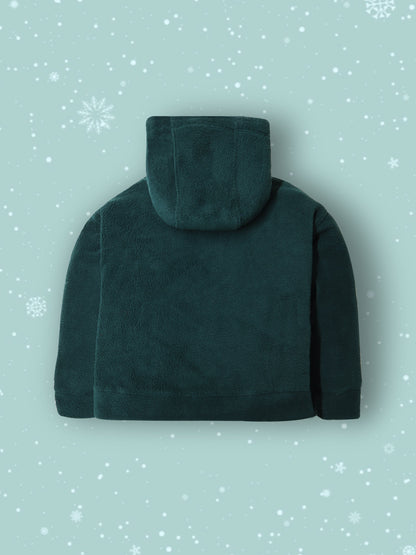Cherry Crumble Comfy Dark Green Nightsuit