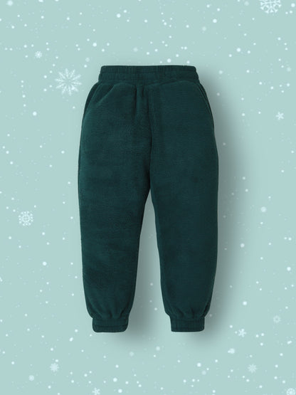 Cherry Crumble Comfy Dark Green Nightsuit