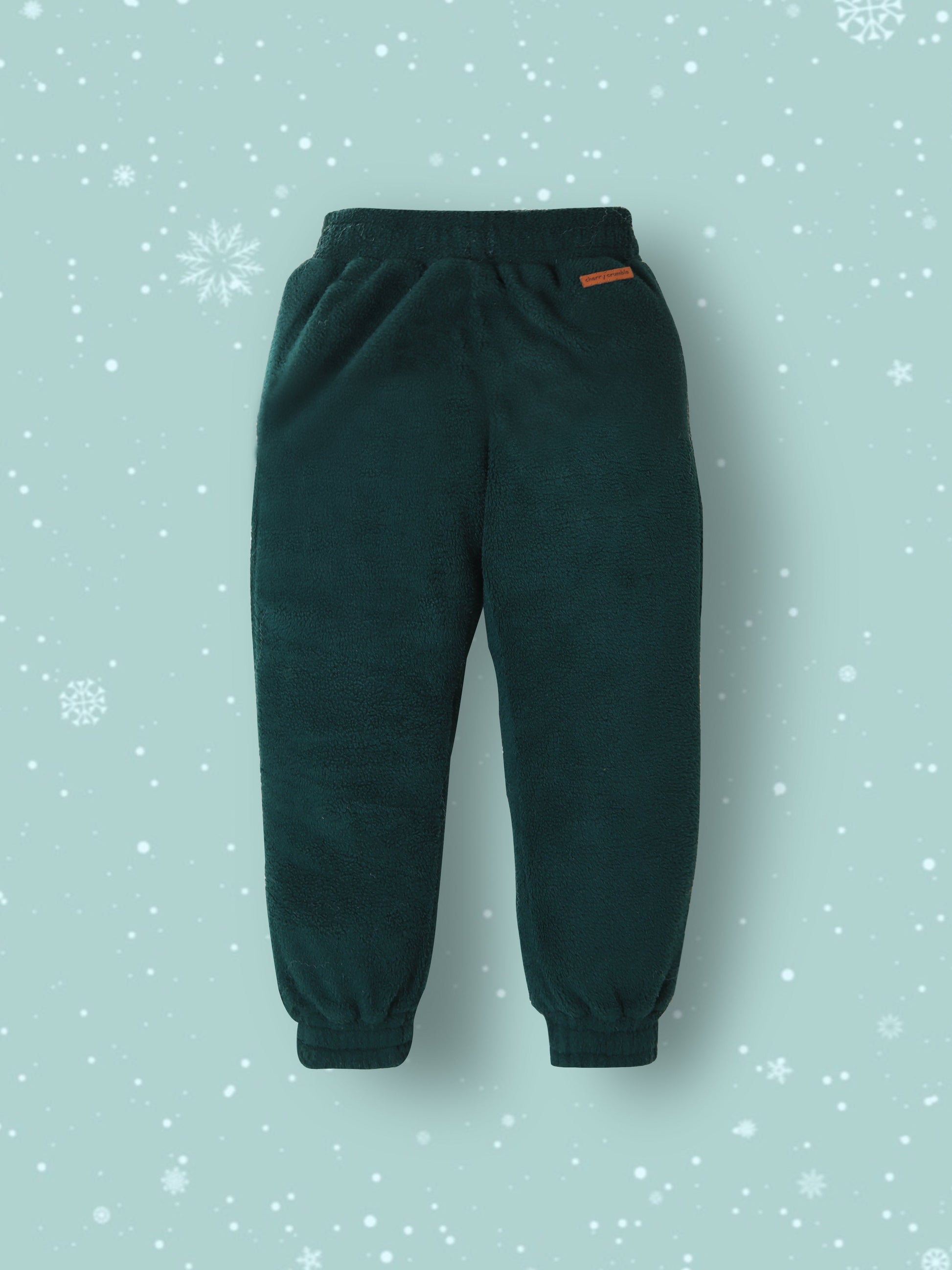 Cherry Crumble Comfy Dark Green Nightsuit