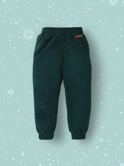 Cherry Crumble Comfy Dark Green Nightsuit