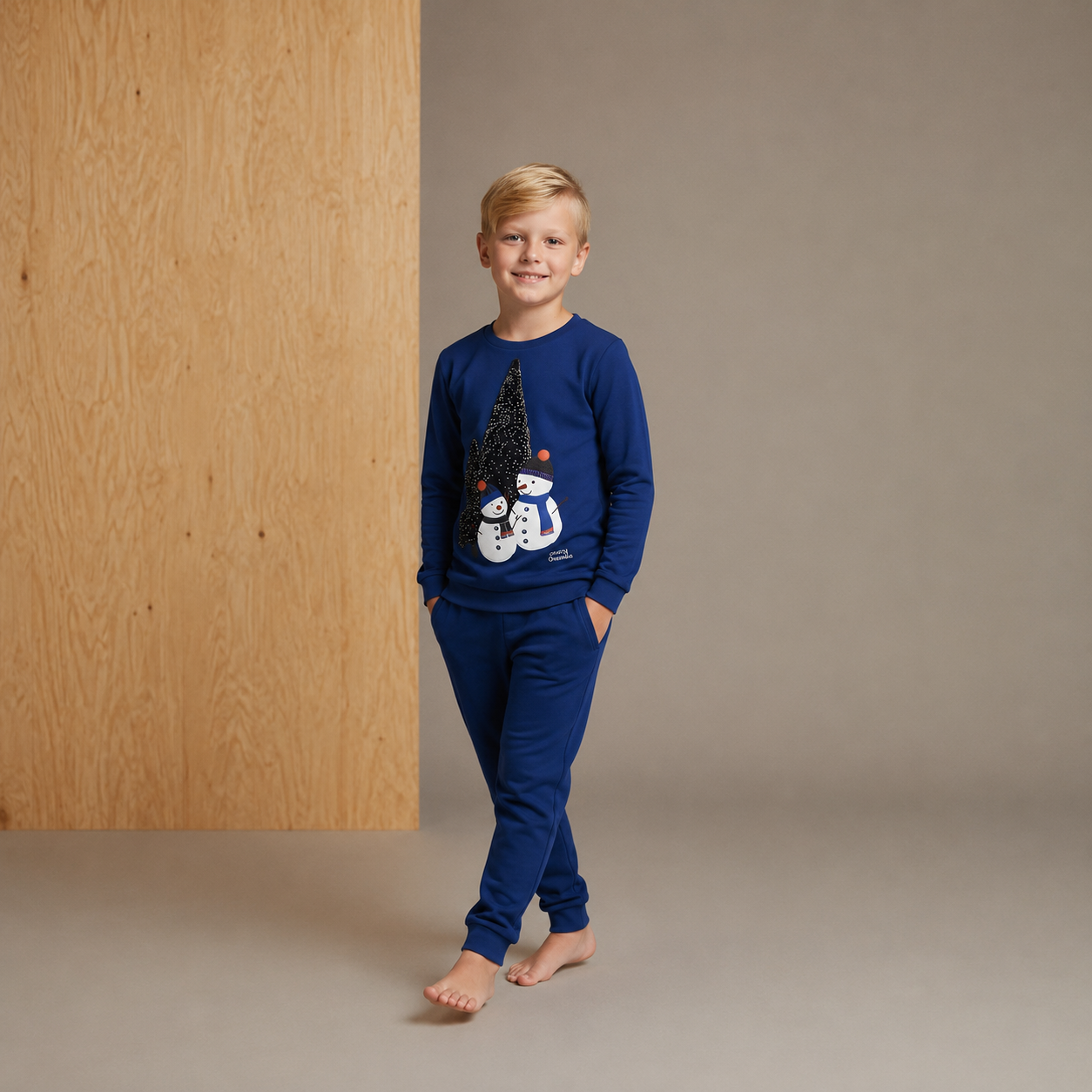 Unisex Blue Clothing Set