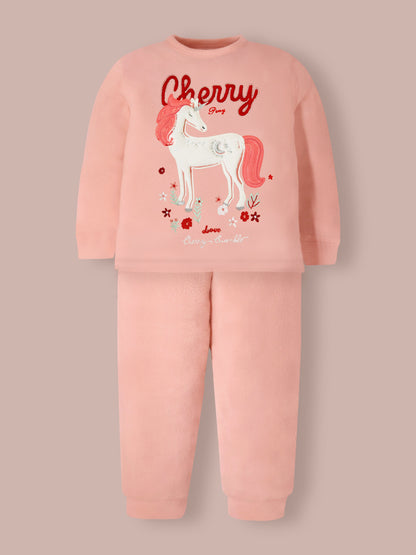 Unisex Soft Peach Sweatshirt Set