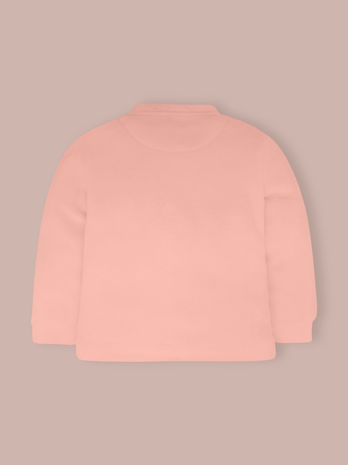 Unisex Soft Peach Sweatshirt Set