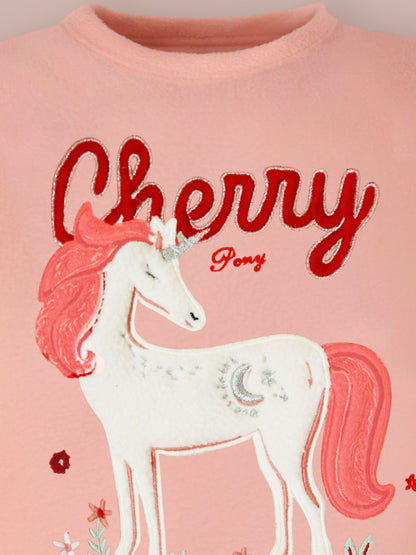 Unisex Soft Peach Sweatshirt Set