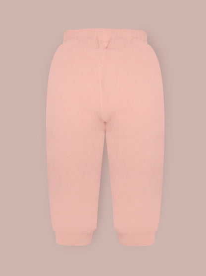 Unisex Soft Peach Sweatshirt Set