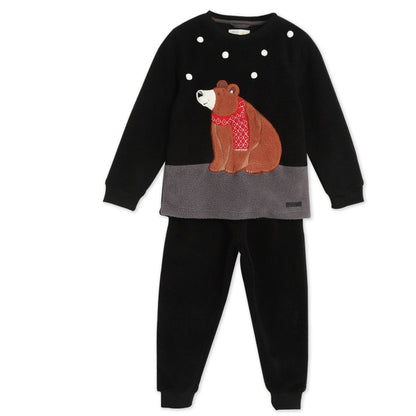 Cherry Crumble Winter Joy Black Nightsuit