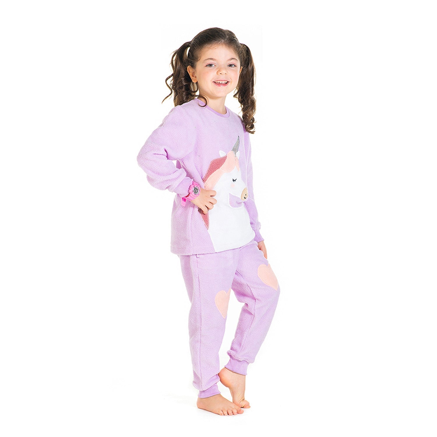 Cherry Crumble Applique Adorable Winter Nightsuit
