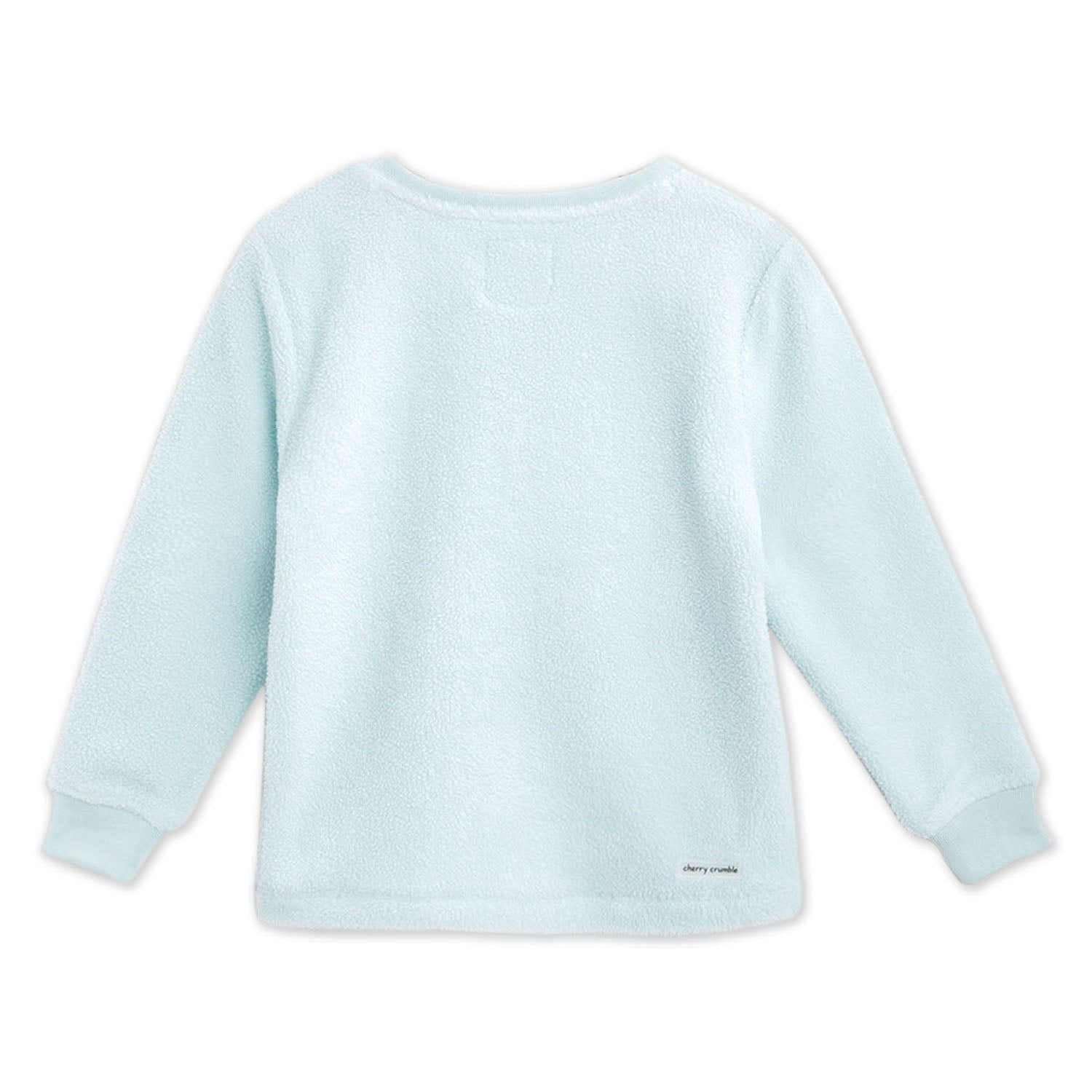 Cherry Crumble Sky Blue Applique Lovely Classic Nightsuit