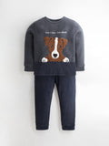 Cherry Crumble Multicolor Cozy Colorblock Nightsuit