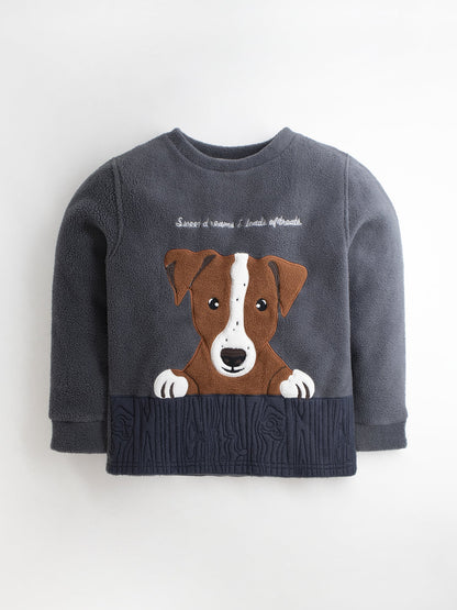 Cherry Crumble Multicolor Cozy Colorblock Nightsuit