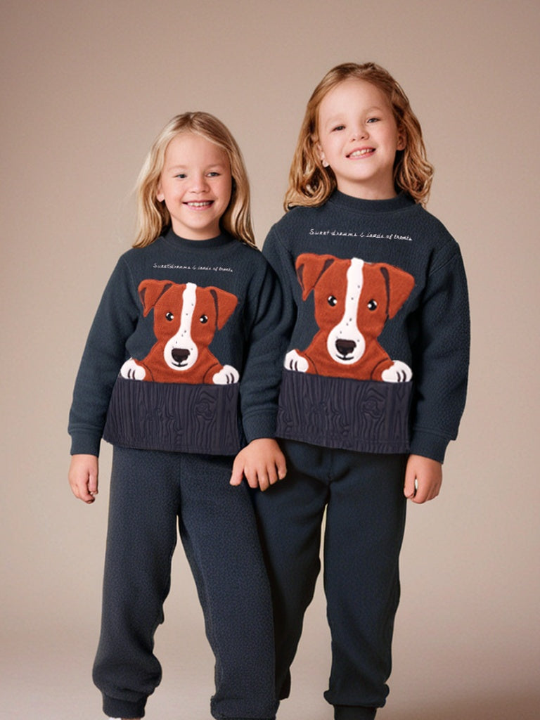 Cherry Crumble Multicolor Cozy Colorblock Nightsuit