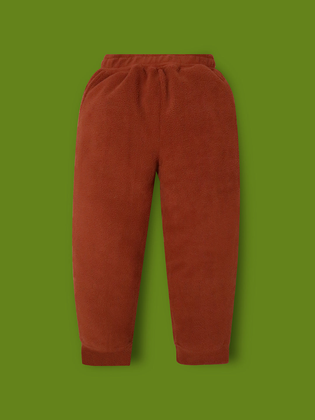 Cherry Crumble Brown Applique Lovely Stylish Winter Nightsuit