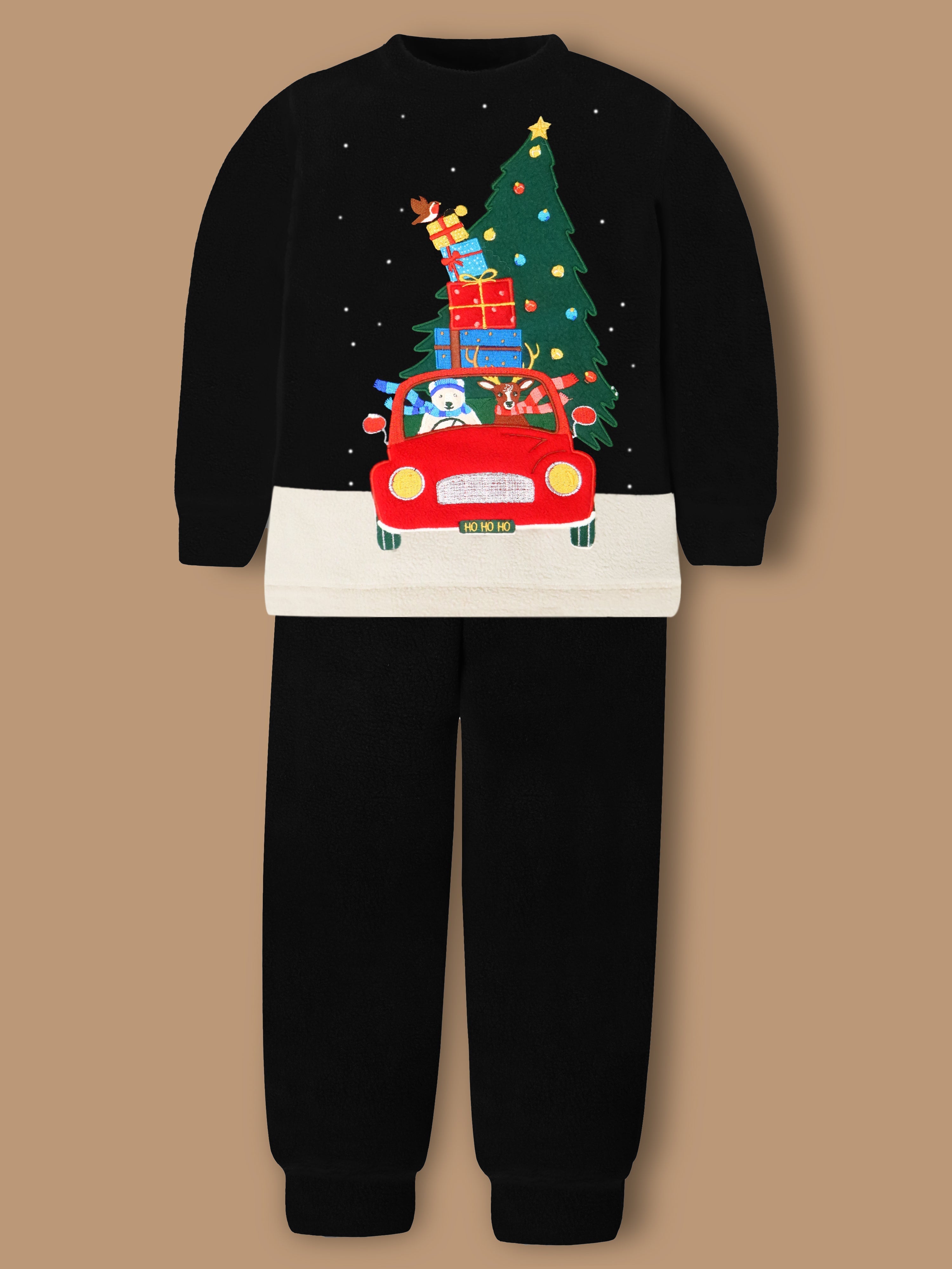 Cherry Crumble Twinkle Black Nightsuit