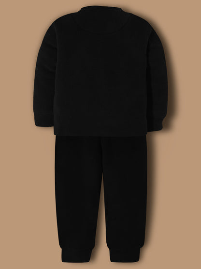 Cherry Crumble Twinkle Black Nightsuit
