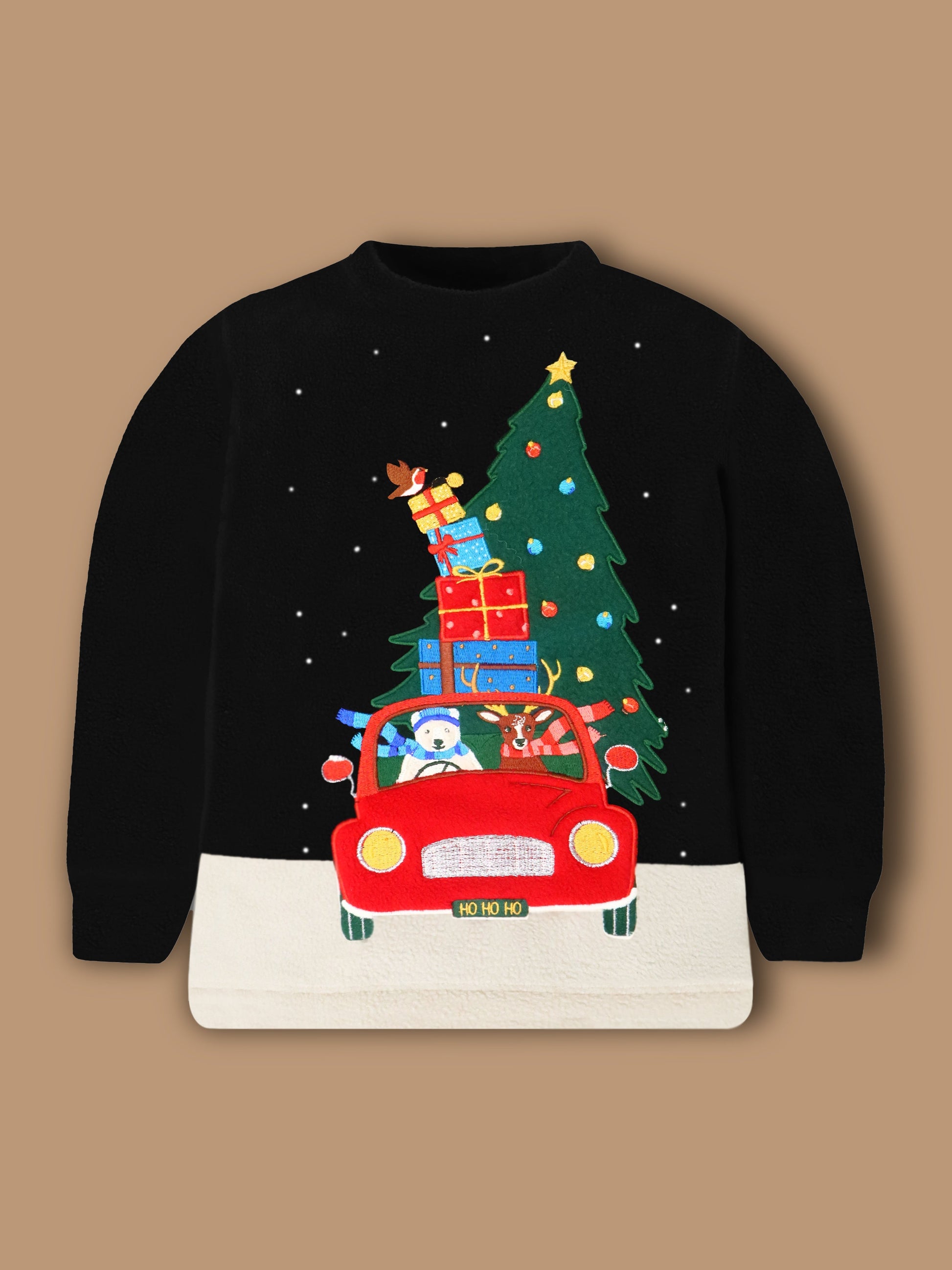 Cherry Crumble Twinkle Black Nightsuit