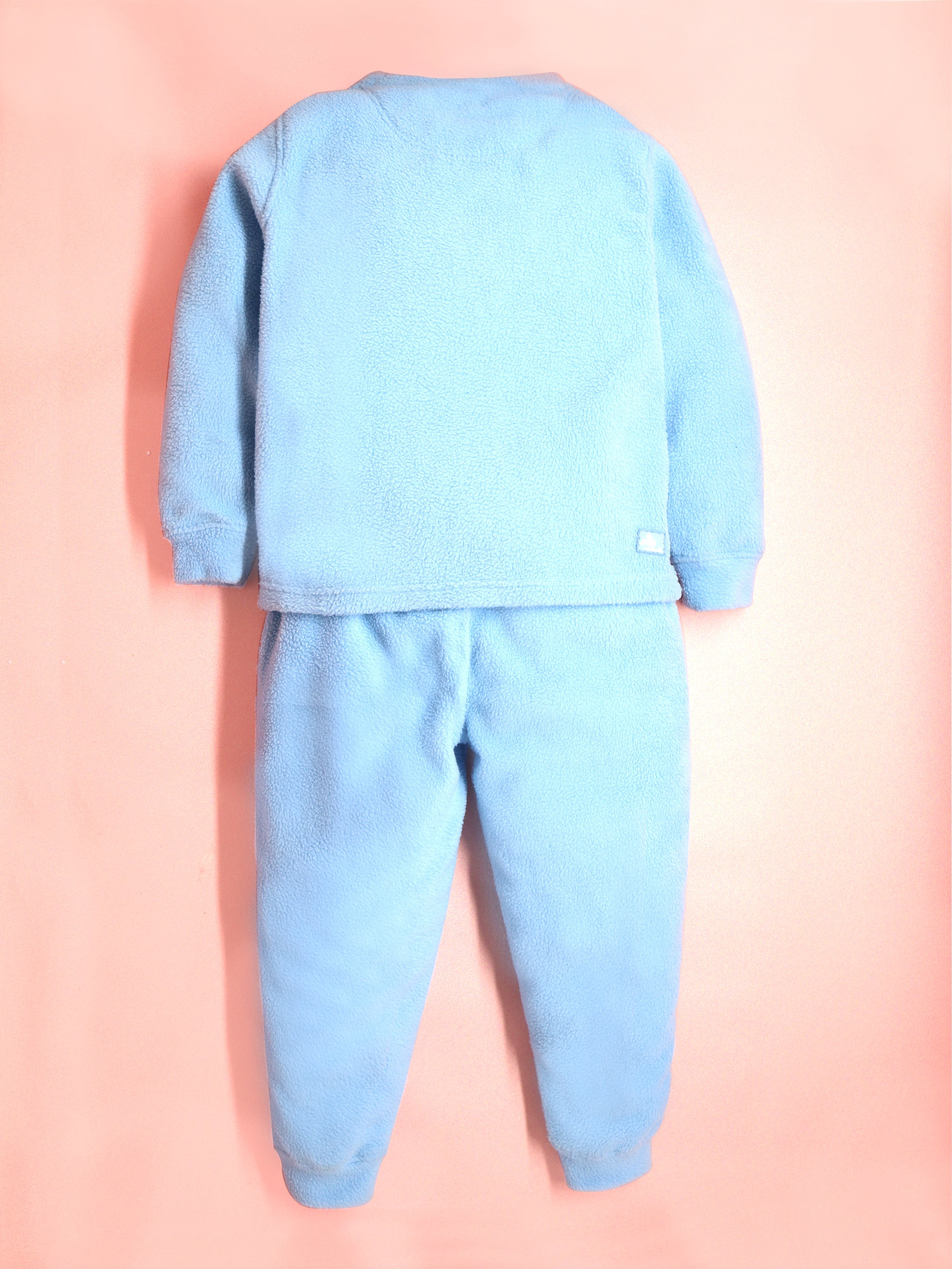 Cherry Crumble Sky Blue Cozy Christmas Nightsuit